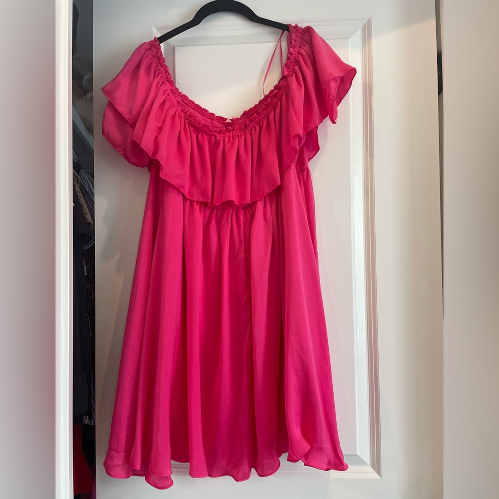 NWT pink boutique dress